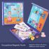 Puzzle magnetic de îmbrăcat pentru copii de 3-6 ani