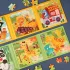 Puzzle magnetic cu desene animate pentru copii