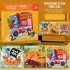 Puzzle magnetic cu desene animate pentru copii