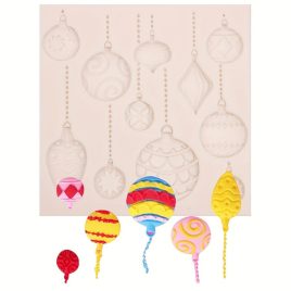   Forme din Silicon pentru Decorațiuni de Crăciun, Tăvi de Copt