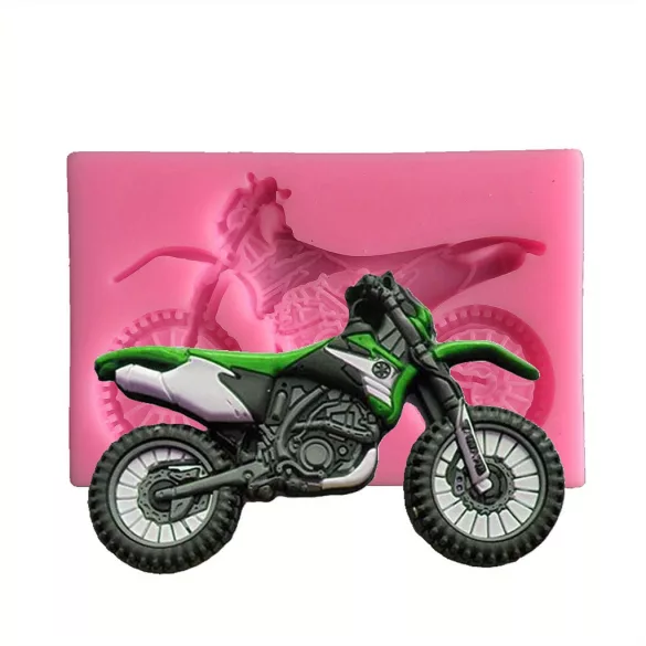 Formă de turnare din silicon în formă de motocicletă