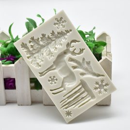 Formă din silicon 3D cu tematică de Crăciun