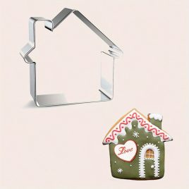 Formă din oțel inoxidabil pentru căsuță de turtă dulce