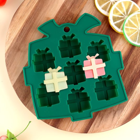 Formă de copt din silicon cu tematică de Crăciun - Forme creative de cadouri