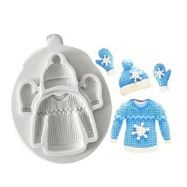   Formă din ciocolată pentru decorarea torturilor și coacere, 3D tricotat