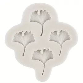 Formă din Silicon cu Ginkgo Tropical și Frunze de Palmier