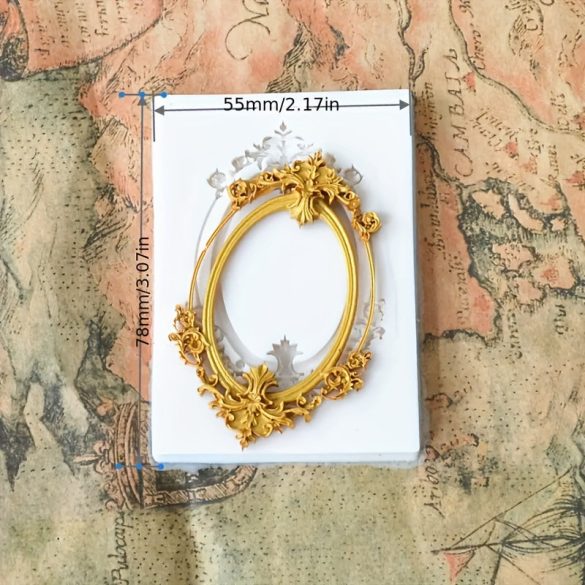 Forme din silicon pentru ciocolată - Design cadru vintage