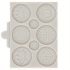 Forme din silicon pentru monede comestibile