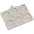 Forme din silicon pentru monede comestibile
