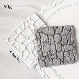 Formă Fondant Zid de Piatră, Formă 3D din Silicon