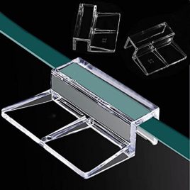   4 buc Suport Transparent din Acril pentru Capac de Acvariu din Sticlă