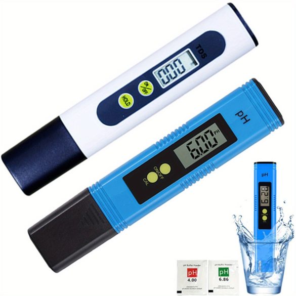 AquaPro măsurător digital pH și TDS pentru acvarii