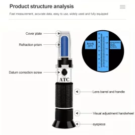 Refractometru și Hidrometru 2-în-1