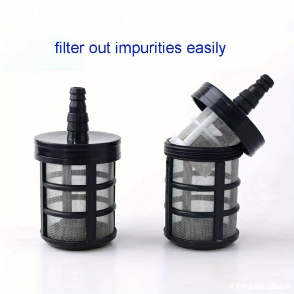 Filtru pompă de apă, filtru din oțel inoxidabil cu două straturi pentru acvariu