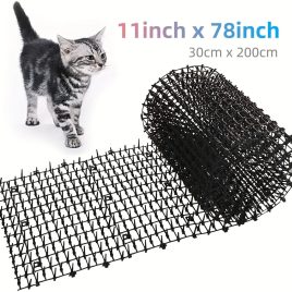   Covoraș de exterior pentru pisici cu țepi - covoraș anti-săpături