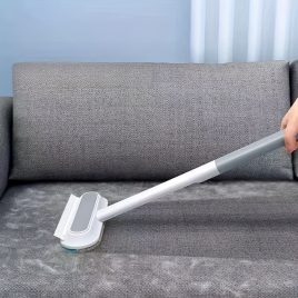   Perie cu mâner lung pentru îndepărtarea părului de animale de companie