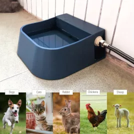 Bol automat de apă pentru animale de companie în aer liber