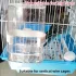 Hranitor și Dispenser de Apă - Ideal pentru Cușcă