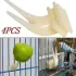 4 furculițe rezistente din plastic pentru fructe, pentru papagali