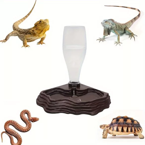 Distribuitor automat de apă pentru reptile