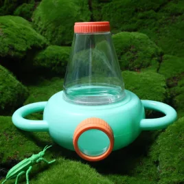  Lupă Manuală pentru Insecte - 5X Vizualizare Dublă Cutie Clară