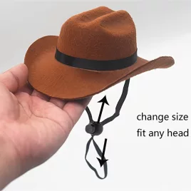 Pălărie Cowboy pentru Pisici