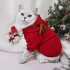 Pulover Drăguț de Crăciun cu Design de Ren pentru Animale de Companie