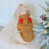Pulover Drăguț de Crăciun cu Design de Ren pentru Animale de Companie