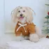 Pulover Drăguț de Crăciun cu Design de Ren pentru Animale de Companie