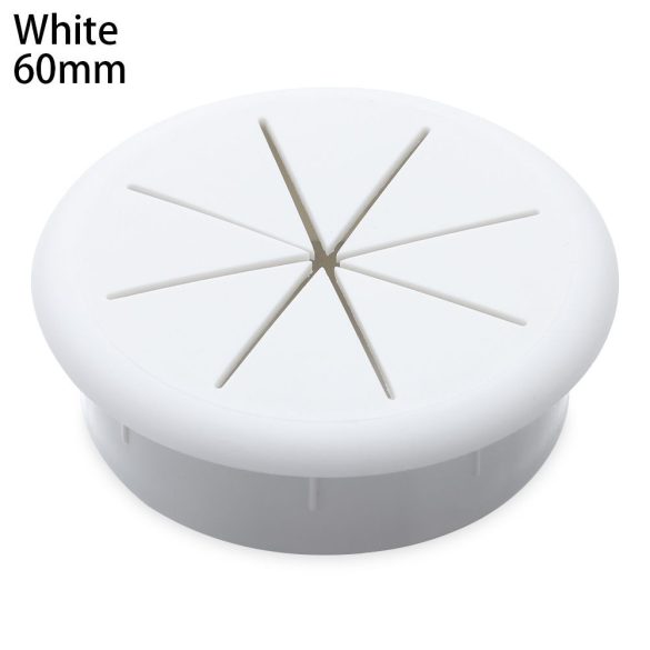 1 buc Capac Durabil din Plastic pentru Trecerea Cablu - Capac de Trecere pentru Fir de Masă