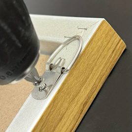 10 Bucăți Agățătoare D cu Șuruburi