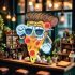 neon pentru pizza la modă