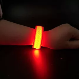Bandă de braț cu LED pentru alergare