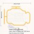 3D Semn Neon LED 'CHECK ENGINE' Curbat