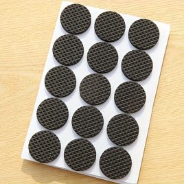   Set de 30 protectoare autoadezive pentru picioarele scaunelor, tăiate la dimensiunea de 2,69 cm