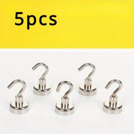   Set Multifuncțional de 5 Cârlige Magnetice Super Rezistente