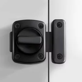 Fermoar negru pentru uși de intrare