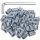 50 buc. Piuliță cu filet, M6*13mm (1 buc. cheie imbus)