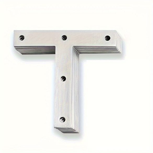 10 bucăți întăritor de colț triunghiular multifuncțional din oțel inoxidabil