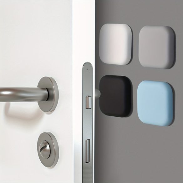 4 bucăți de apărătoare de perete din silicon absorbant de șocuri