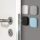 4pcs protecții de perete din silicon cu absorbție a șocurilor