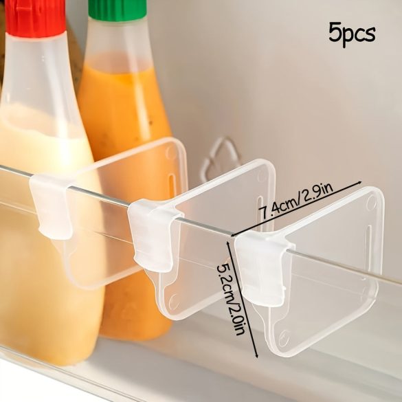 5 buc Separator Organizator Ușă Laterală Frigider Multifuncțional