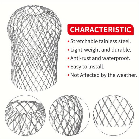 4 bucăți Protecție pentru Jgheab din Aluminiu