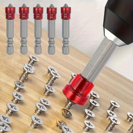 Set de biți de șurubelniță magnetică de 1/4 inch