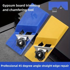 Rindea la 45 de grade pentru gips-carton, lemn și plastic