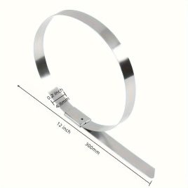 20 bucăți cleme de legare din oțel inoxidabil