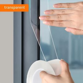   Bandă de etanșare pentru ferestre de 10 metri, multicoloră, cu vâscozitate ridicată, rezistentă la vânt și apă