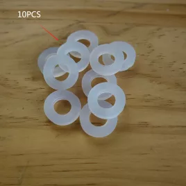 10 bucăți garnitură albă din silicon, etanșă