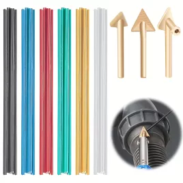  Set profesional de sudură din plastic cu 60 de tije și 3 duze, pentru metal și plastic
