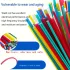 Set profesional de sudură din plastic cu 60 de tije și 3 duze, pentru metal și plastic